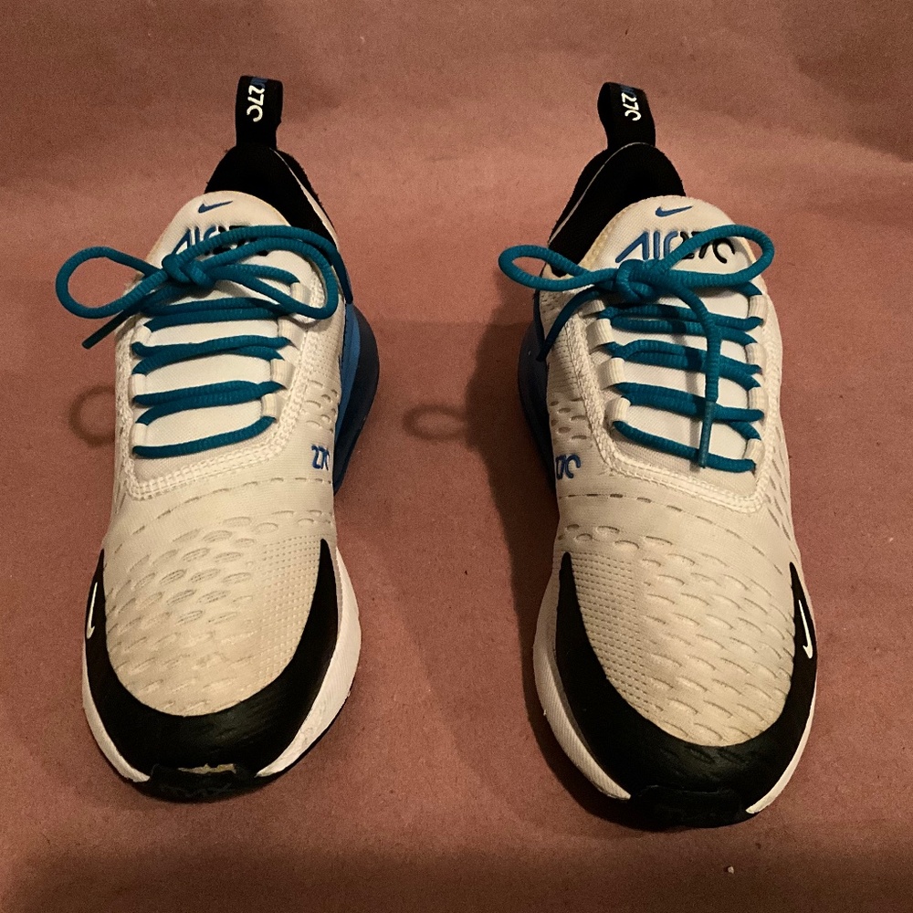 Teenager Nike Air Max 270 Athletic Shoes Girls Size 5.5Y Multicolor # 943345-106